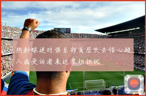 热刺球迷对俱乐部高层失去信心超八成受访者表达深切担忧